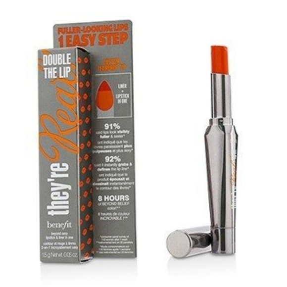 🔴Benefit They're Real Double The Lip - Flame Game - Picture 2 of 3